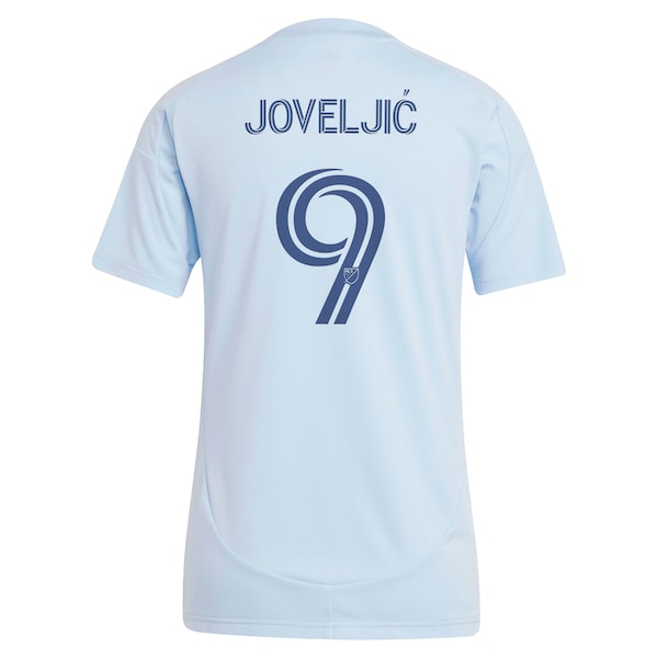 Dejan Joveljic Sporting Kansas City adidas Women's 2025 One KC Replica Player Jersey - Light Blue