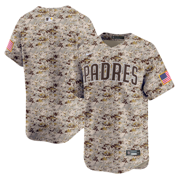 San Diego Padres Nike Alternate Limited Jersey - Camo