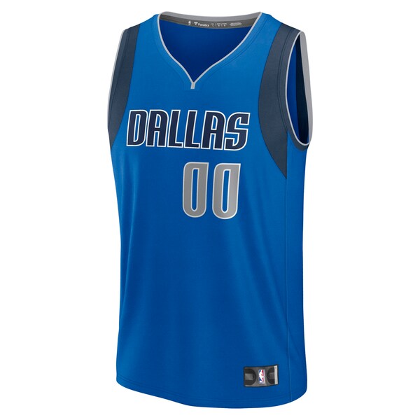 Dallas Mavericks  Custom Fast Break Jersey - Icon Edition - Blue/Navy