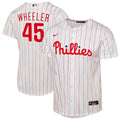 Zack Wheeler Philadelphia Phillies Nike Youth Home Replica Player Jersey - White