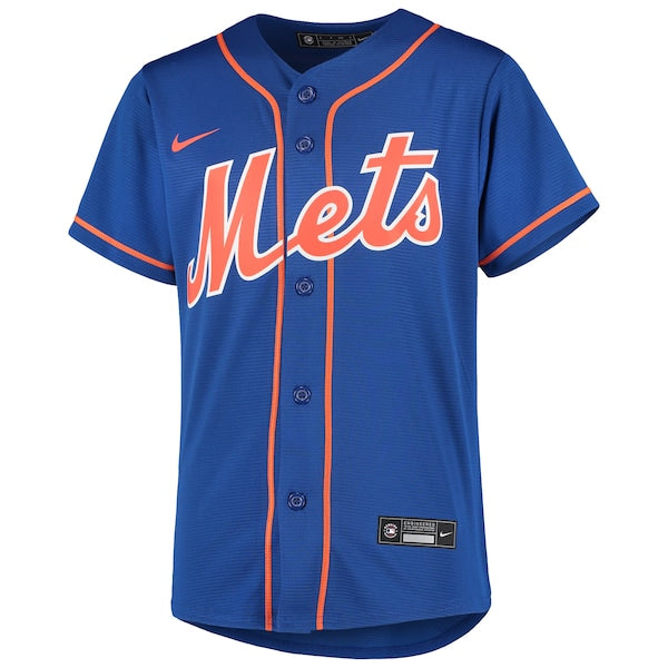 Francisco Lindor New York Mets Nike Youth Alternate Replica Player Jersey - Royal