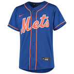Francisco Lindor New York Mets Nike Youth Alternate Replica Player Jersey - Royal