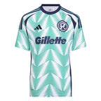 New England Revolution adidas Youth 2025 Eastern White Pine x Flag of New England Replica Jersey - White