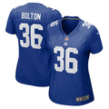 Curtis Bolton New York Giants Nike Women's  Game Jersey -  Royal