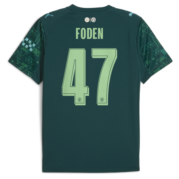 Phil Foden Manchester City Puma x EA SPORTS FC 2025/26 Fourth Jersey - Green