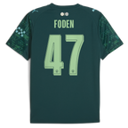 Phil Foden Manchester City Puma x EA SPORTS FC 2025/26 Fourth Jersey - Green