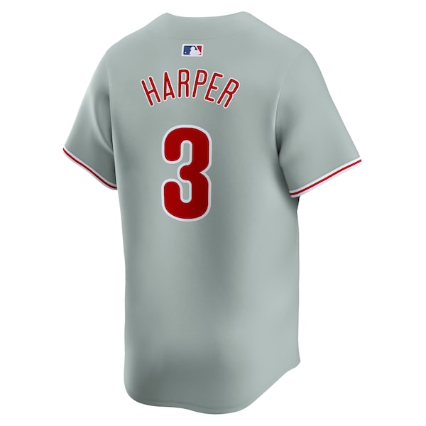 Bryce Harper Philadelphia Phillies Nike Away Limited Player Jersey - Gray/White