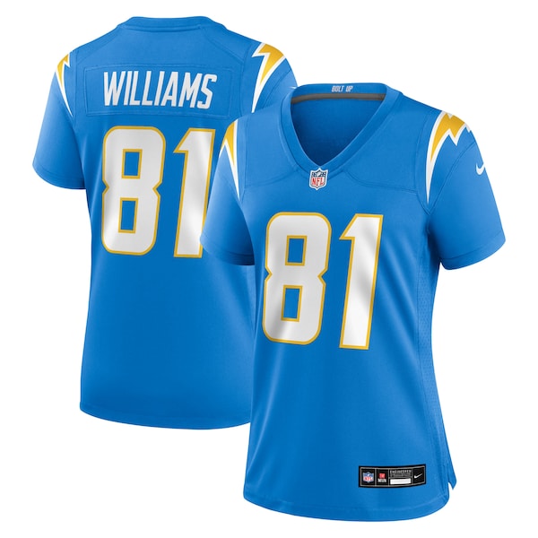 Mike Williams Los Angeles Chargers Nike Women's Team Game Jersey -  Powder Blue