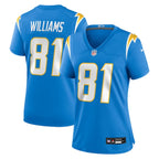 Mike Williams Los Angeles Chargers Nike Women's Team Game Jersey -  Powder Blue