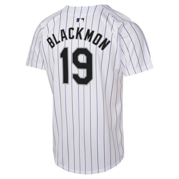 Charlie Blackmon Colorado Rockies Nike Youth Home Game Player Jersey - White