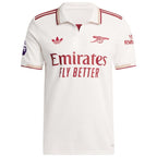 Arsenal adidas 2025/26 Third Authentic Jersey - White/Red/Blue