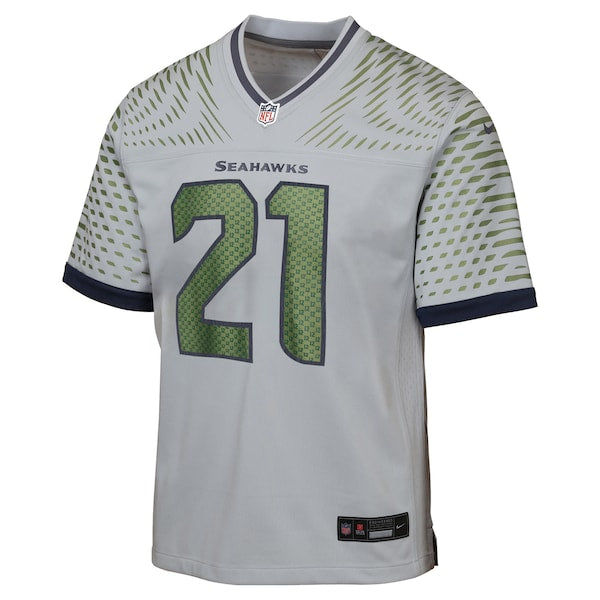 Devon Witherspoon Seattle Seahawks Nike Youth 2025 Rivalries Collection Game Jersey - Wolf Gray