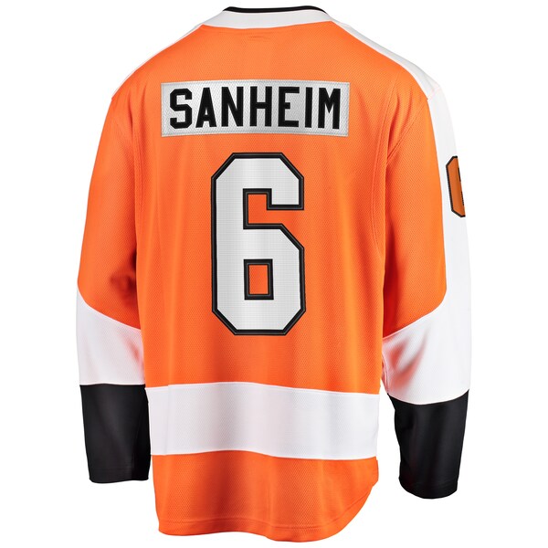 Travis Sanheim Philadelphia Flyers   Premier Breakaway Player Jersey - Orange