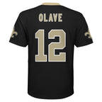 Chris Olave New Orleans Saints Youth Replica Player Jersey - Black