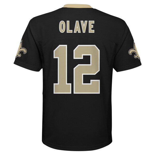 Chris Olave New Orleans Saints Youth Replica Player Jersey - Black