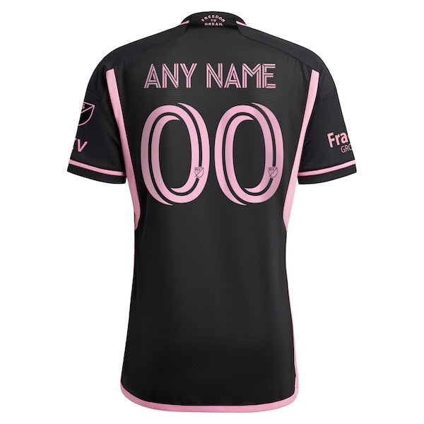 Inter Miami CF adidas 2024 La Noche Authentic Custom Jersey - Black