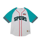 San Antonio Spurs Practice Day Baseball Jersey - White