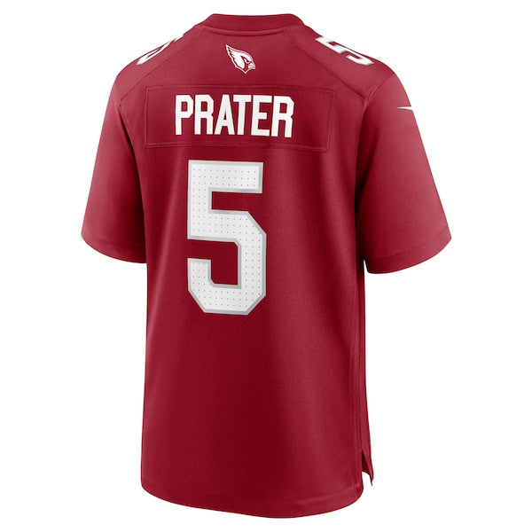 Matt Prater Arizona Cardinals Nike Team Game Jersey -  Cardinal