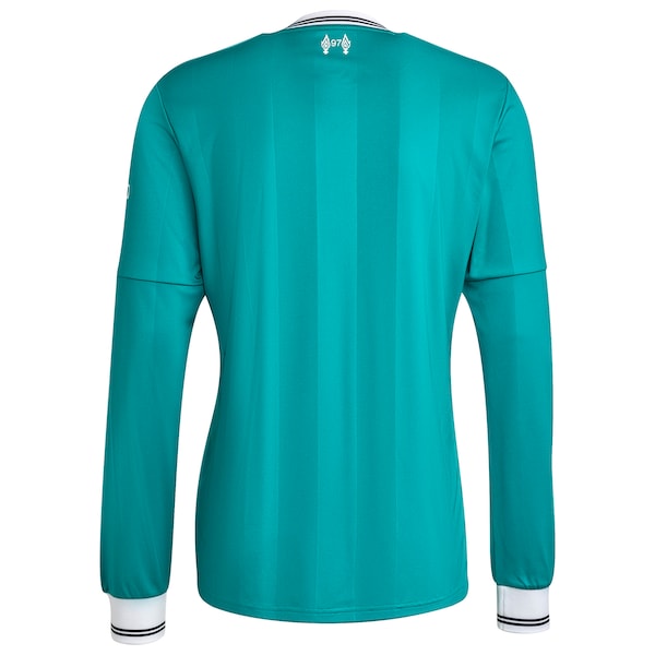 Liverpool adidas 2025/26 Third Replica Long Sleeve Jersey - Green