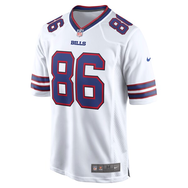 Dalton Kincaid Buffalo Bills Nike  Game Jersey - White/Red