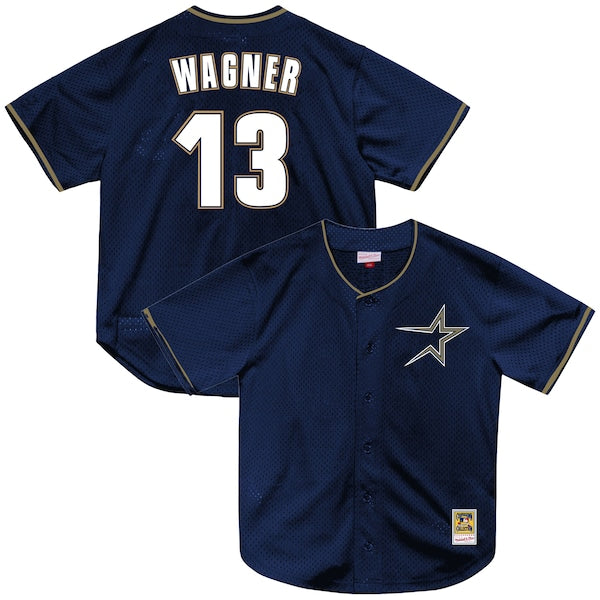 Billy Wagner Houston Astros  Authentic Batting Practice Jersey - Navy