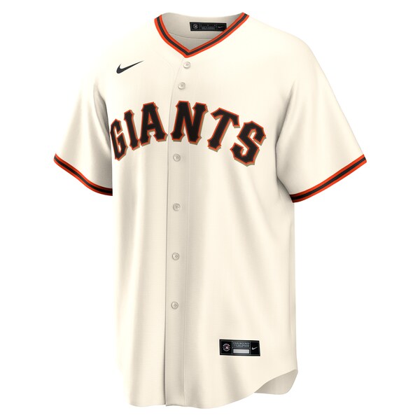 Mike Yastrzemski San Francisco Giants Nike Home Replica Player Jersey - Cream/Black