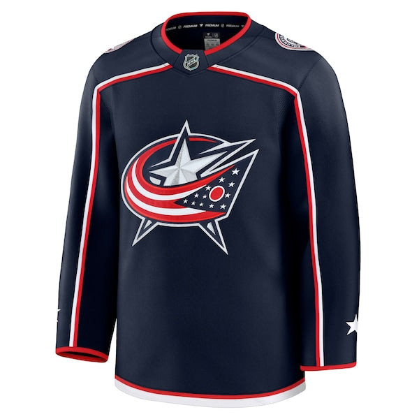 Columbus Blue Jackets  Home Premium Jersey - Navy/White