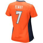 John Elway Denver Broncos Nike Women's Game Retired Player Jersey - Orange/Navy