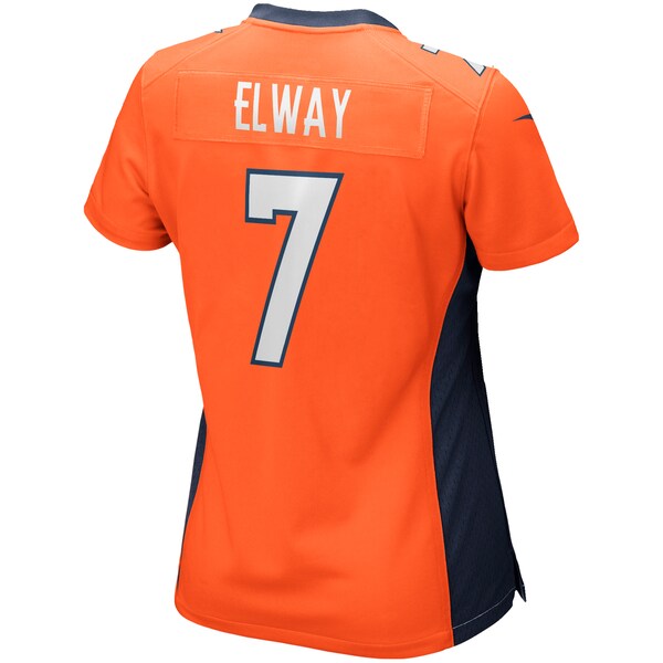 John Elway Denver Broncos Nike Women's Game Retired Player Jersey - Orange/Navy