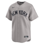 New York Yankees Nike Away Limited Custom Jersey - Gray