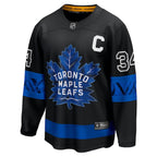 Auston Matthews Toronto Maple Leafs  "C" Premier Breakaway Player Jersey - Black/White