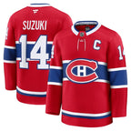 Nick Suzuki Montreal Canadiens  Home Premium Jersey - Red