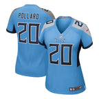 Tony Pollard Tennessee Titans Nike Women's Team Game Jersey -  Light Blue/Navy
