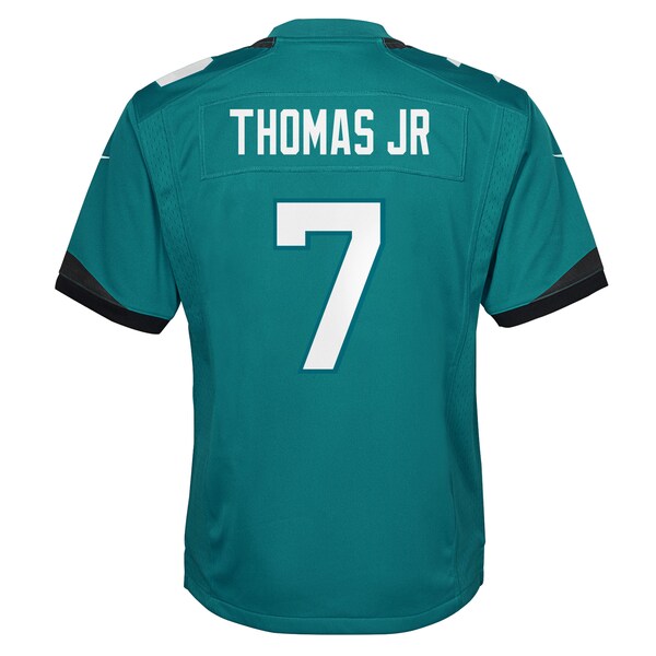 Brian Thomas Jr. Jacksonville Jaguars Nike Youth Team Game Jersey - Teal