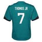Brian Thomas Jr. Jacksonville Jaguars Nike Youth Team Game Jersey - Teal