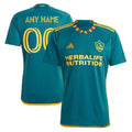 LA Galaxy adidas 2024 LA Kit Replica Custom Jersey - Green