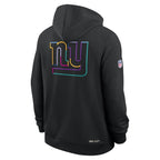 New York Giants Nike 2025 NFL Crucial Catch Sideline Standard Issue Dri-FIT Hoodie - Black