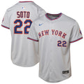 Juan Soto New York Mets Youth Limited Player Jersey - Gray