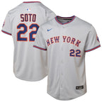 Juan Soto New York Mets Youth Limited Player Jersey - Gray