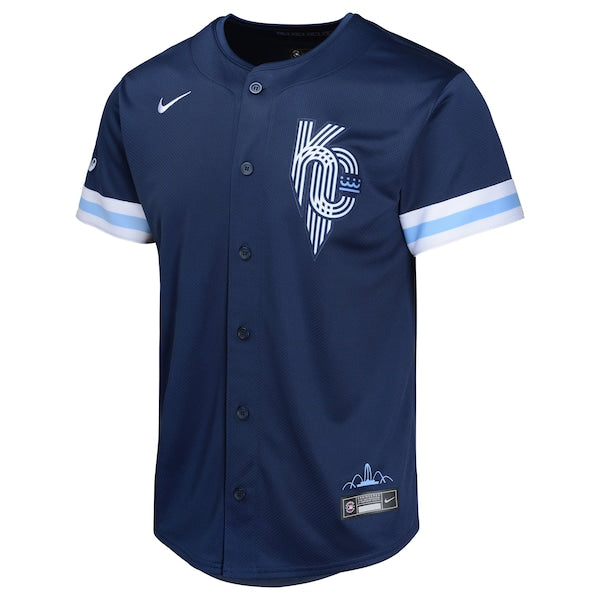 Kansas City Royals Nike Youth City Connect Limited Jersey - Navy