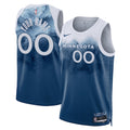 Minnesota Timberwolves Nike Unisex 2023/24 Custom Swingman Jersey - Blue - City Edition