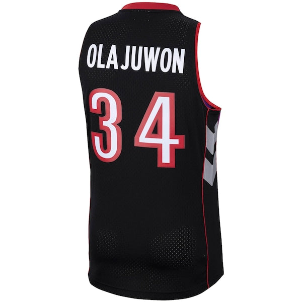 Hakeem Olajuwon Toronto Raptors 2001/02 Hardwood Classics Swingman Jersey - Purple