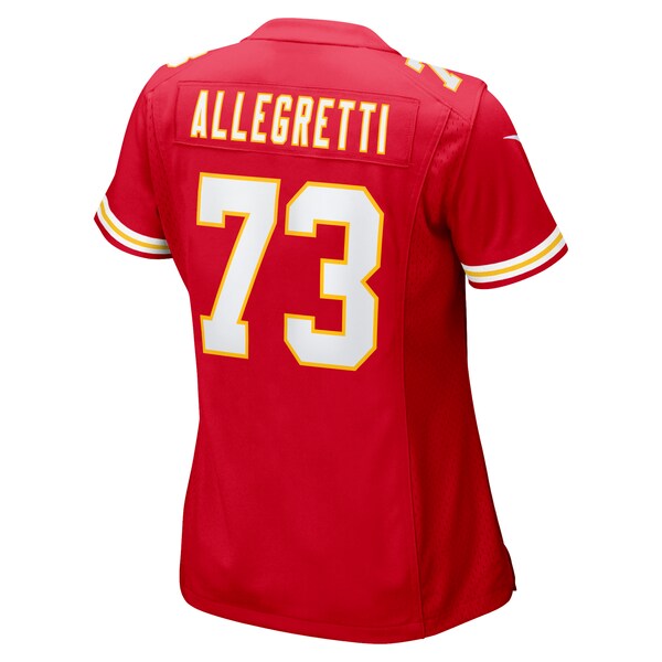 Nick Allegretti Kansas City Chiefs Nike Women's Game Jersey - Red