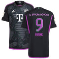 Harry Kane Bayern Munich adidas 2023/24 Away Authentic Player Jersey - Black/White