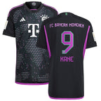 Harry Kane Bayern Munich adidas 2023/24 Away Authentic Player Jersey - Black/White