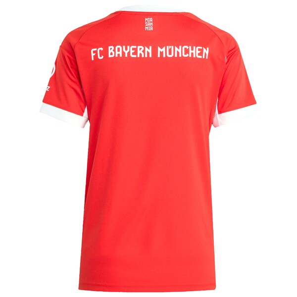 Bayern Munich adidas Women's 2025/26 Home Replica Jersey - Red