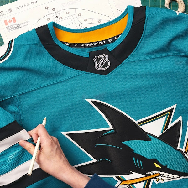 San Jose Sharks  Home Authentic Pro Jersey - Teal