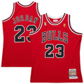 Michael Jordan Chicago Bulls  1996/97 Throwback Authentic Jersey - Red
