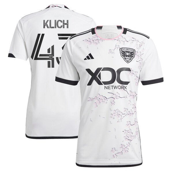 Mateusz Klich D.C. United adidas 2024 The Cherry Blossom Kit Replica Player Jersey - White