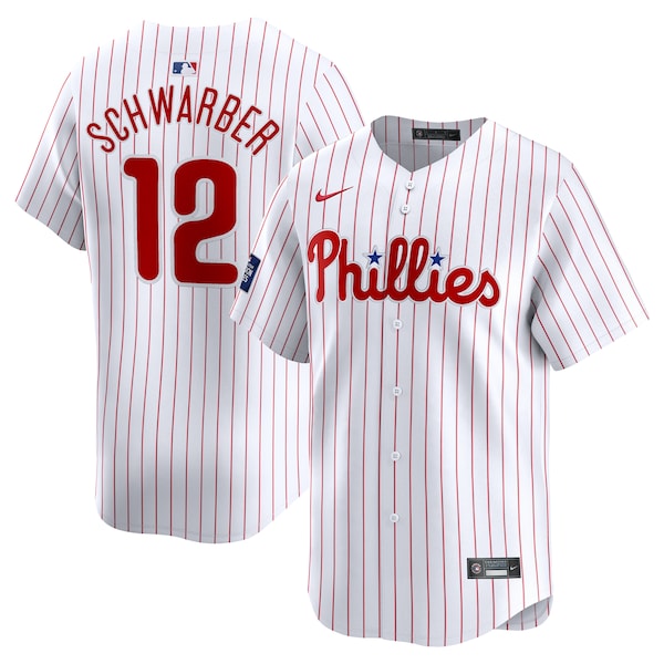 Kyle Schwarber Philadelphia Phillies Nike 2024 MLB World Tour London Series Home Limited Player Jersey - White
